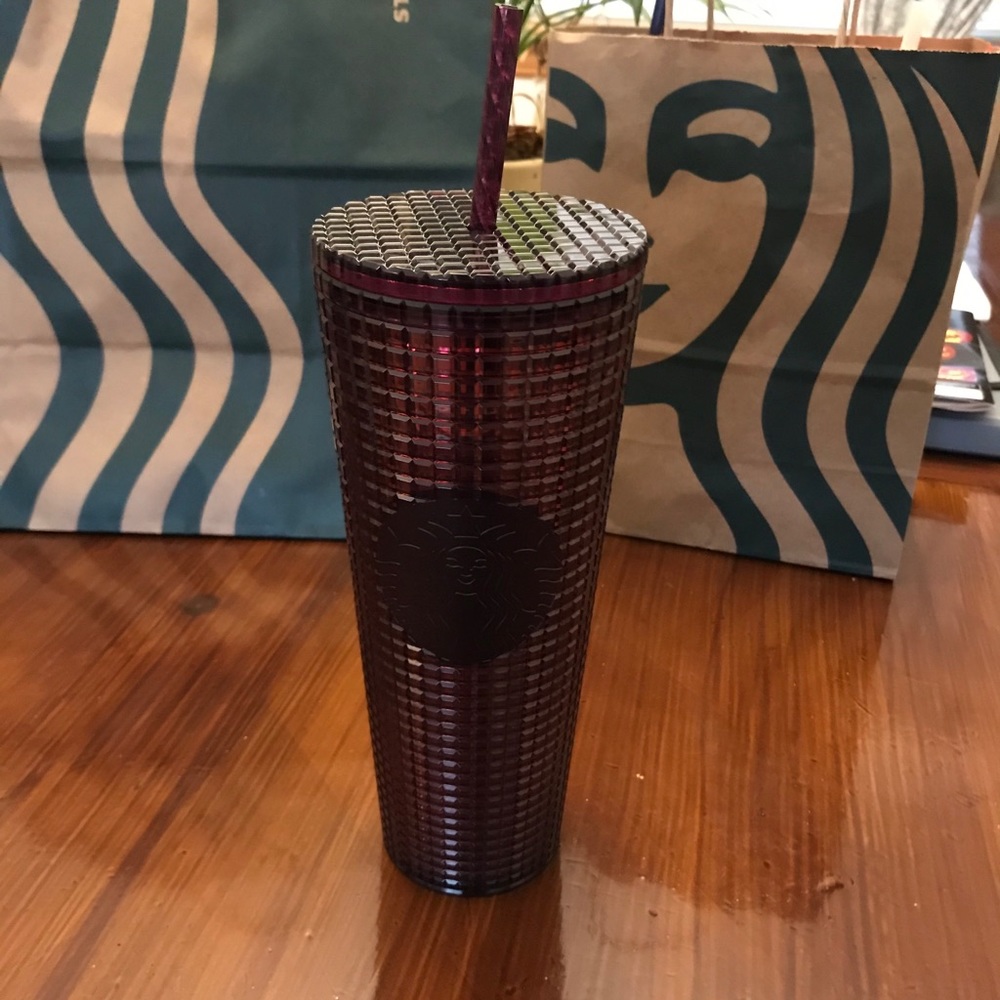 2020 Starbucks Holiday Tumbler Studded Plum/Purple